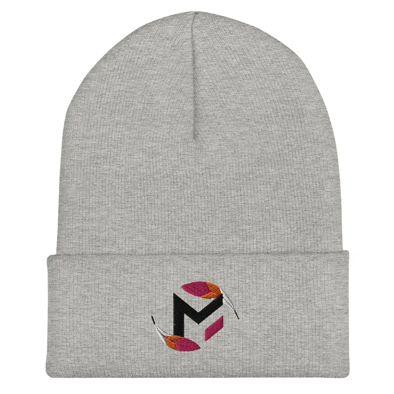 Feathers Logo Light Beanie